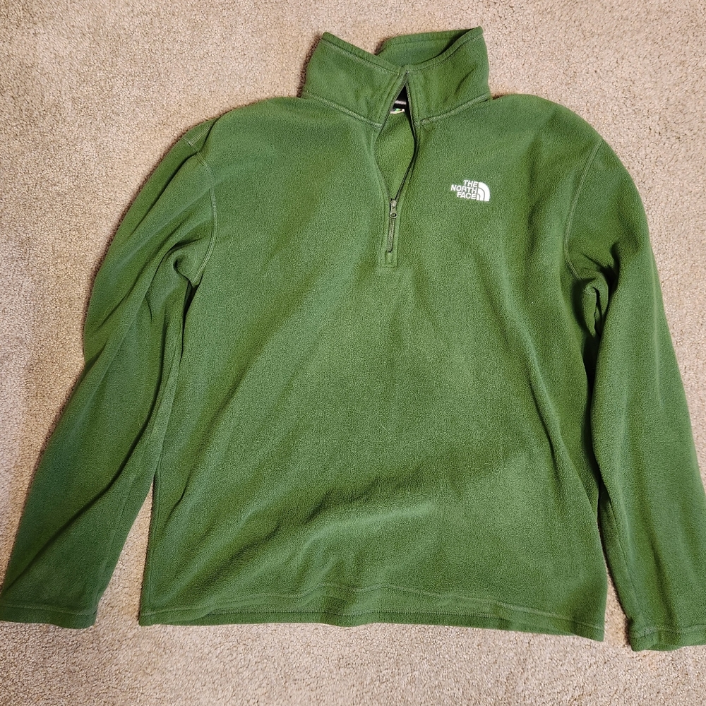 North face fleece 3/4 zip